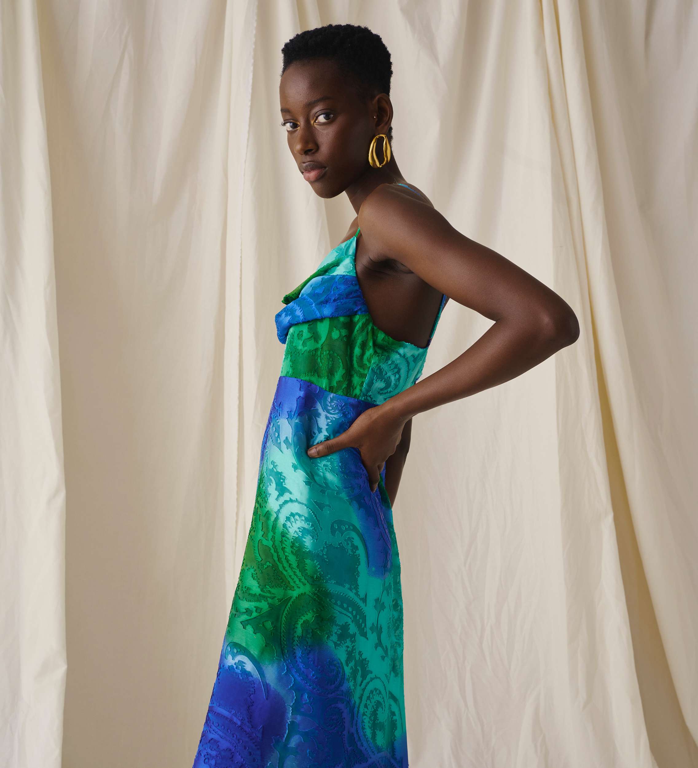Robe longue bustier